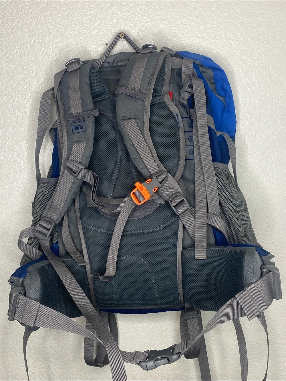 REI Royal Blue and Gray Passage 40 Daypack Backpack